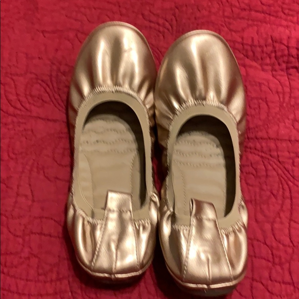 Ollio ballet flats - gold